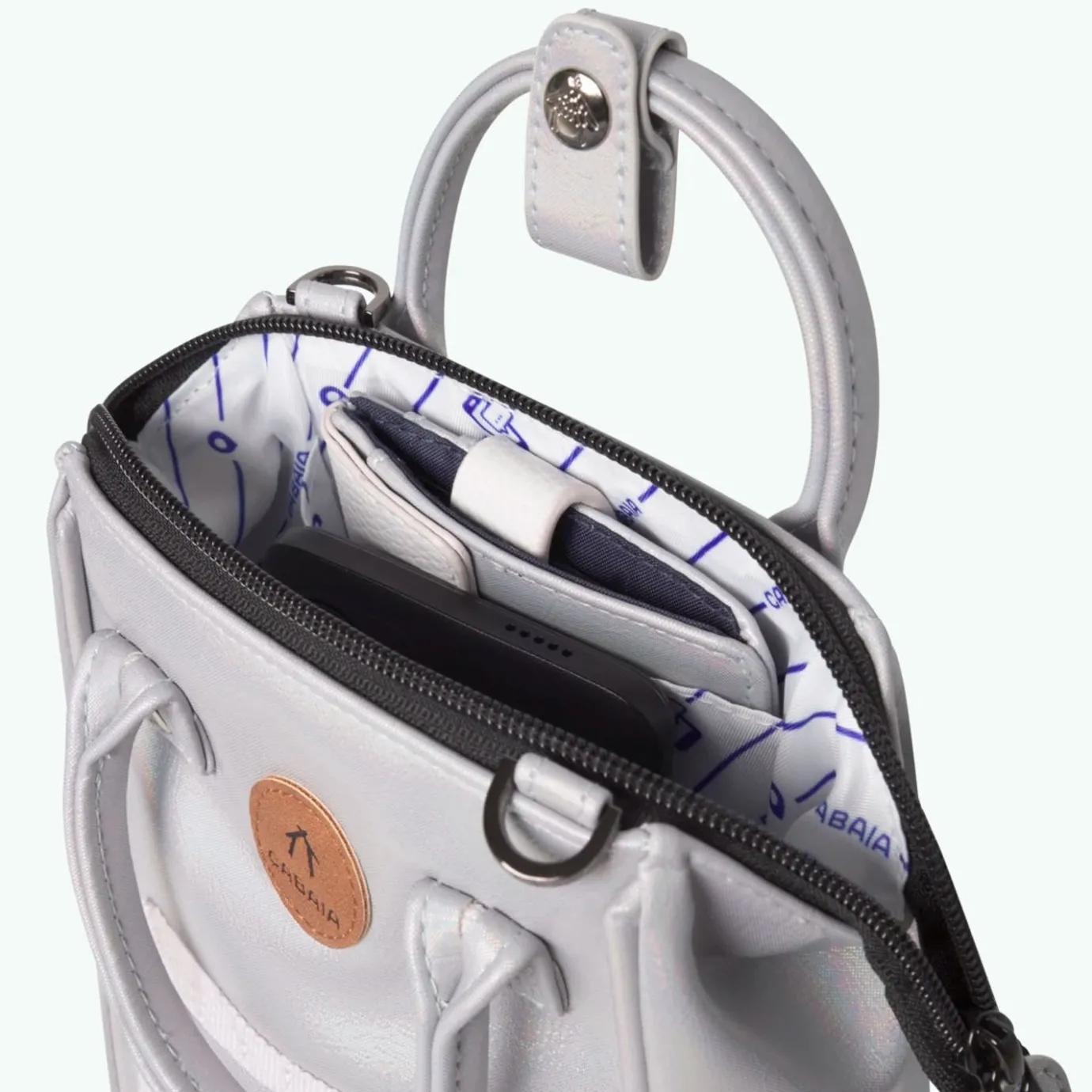 Crossbody Bags | Cabaïa Rennes Nano Bag Silver