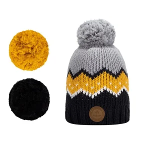 Green Beanies | Cabaïa Rob Roy Grey Yellow