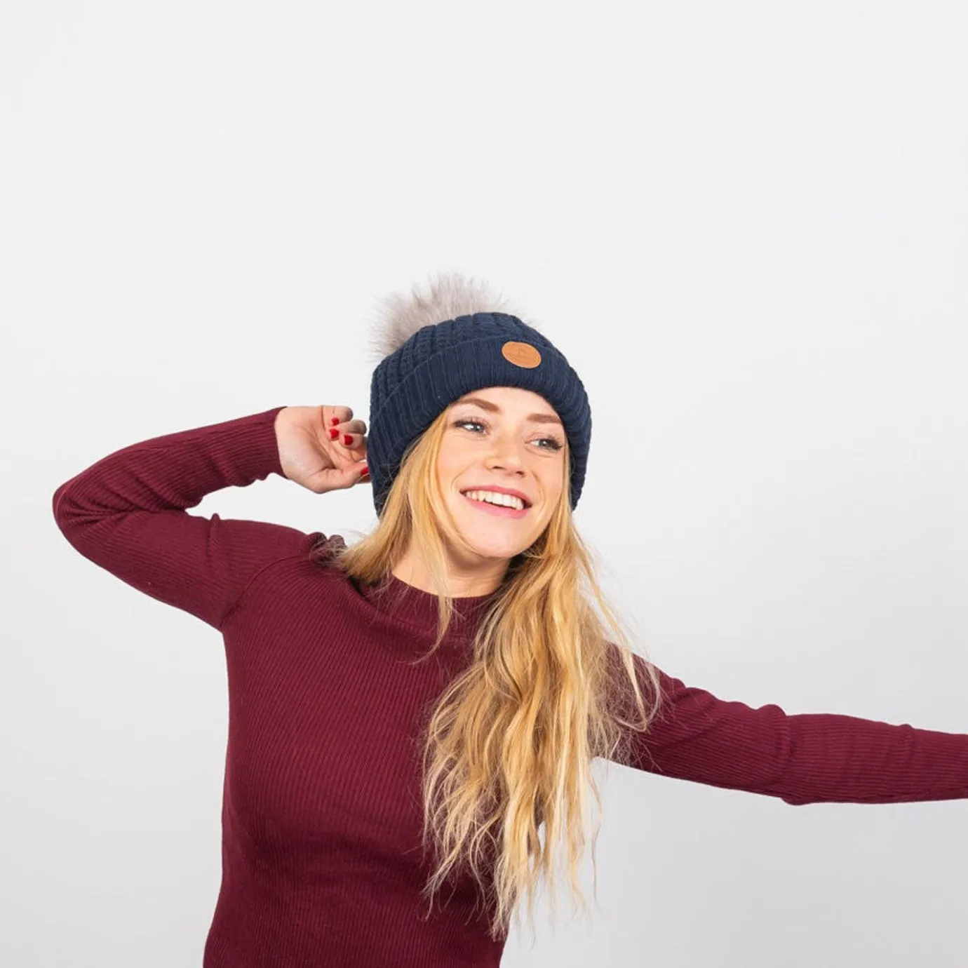 Woolen Beanies | Cabaïa Royal Mojito Polar Navy