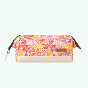 Pencilcases | Cabaïa Rue De Gand Pink And Yellow