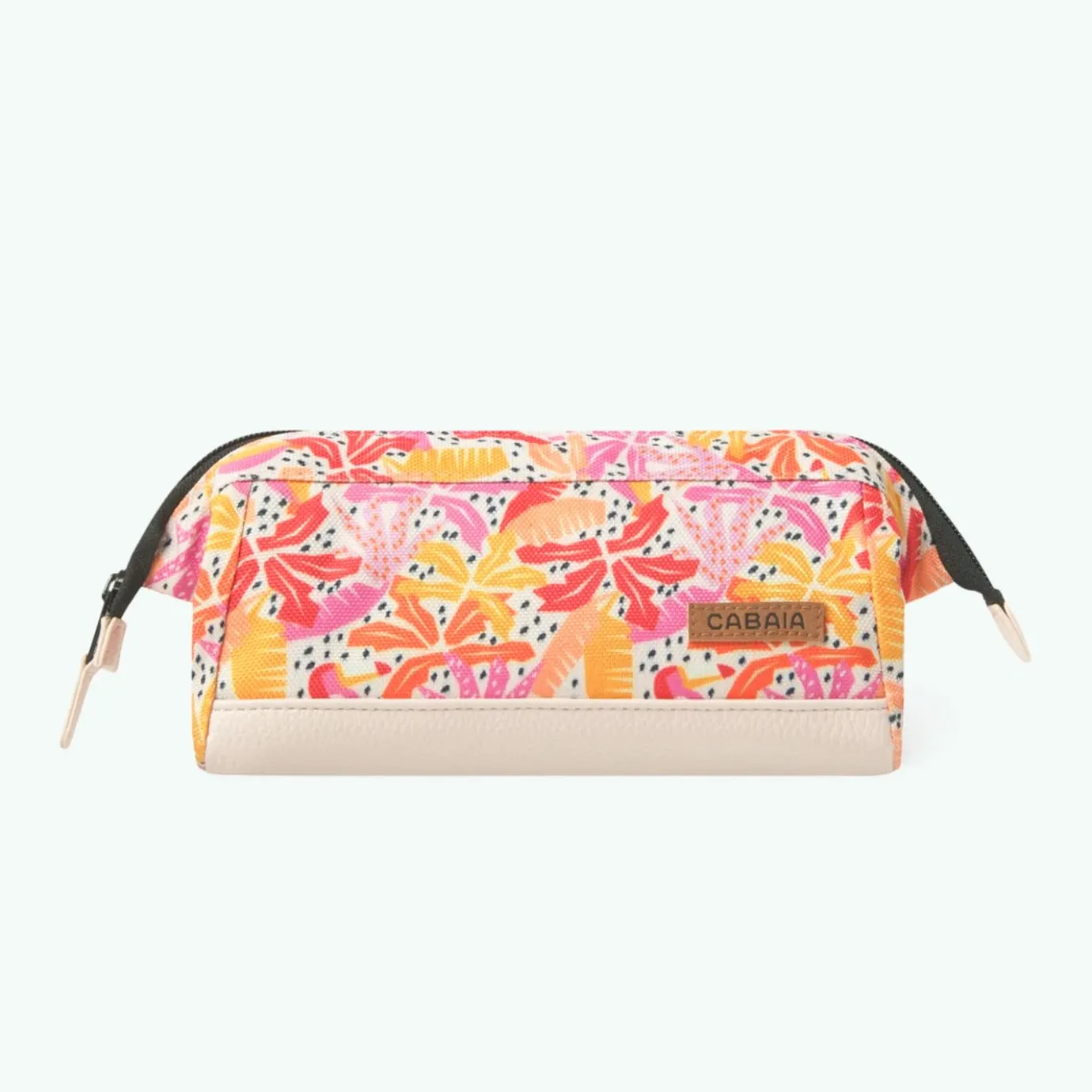 Pencilcases | Cabaïa Rue De Gand Pink And Yellow