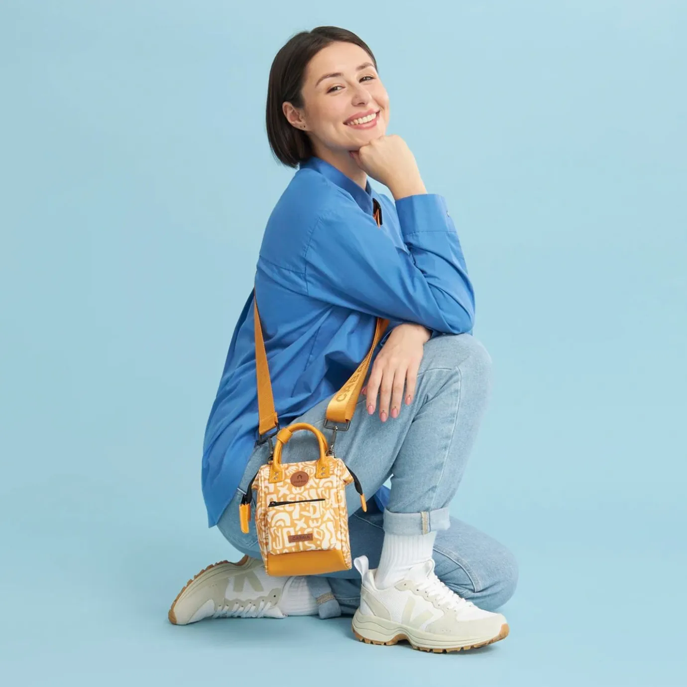 Crossbody Bags | Cabaïa Setif Nano Bag Ocher