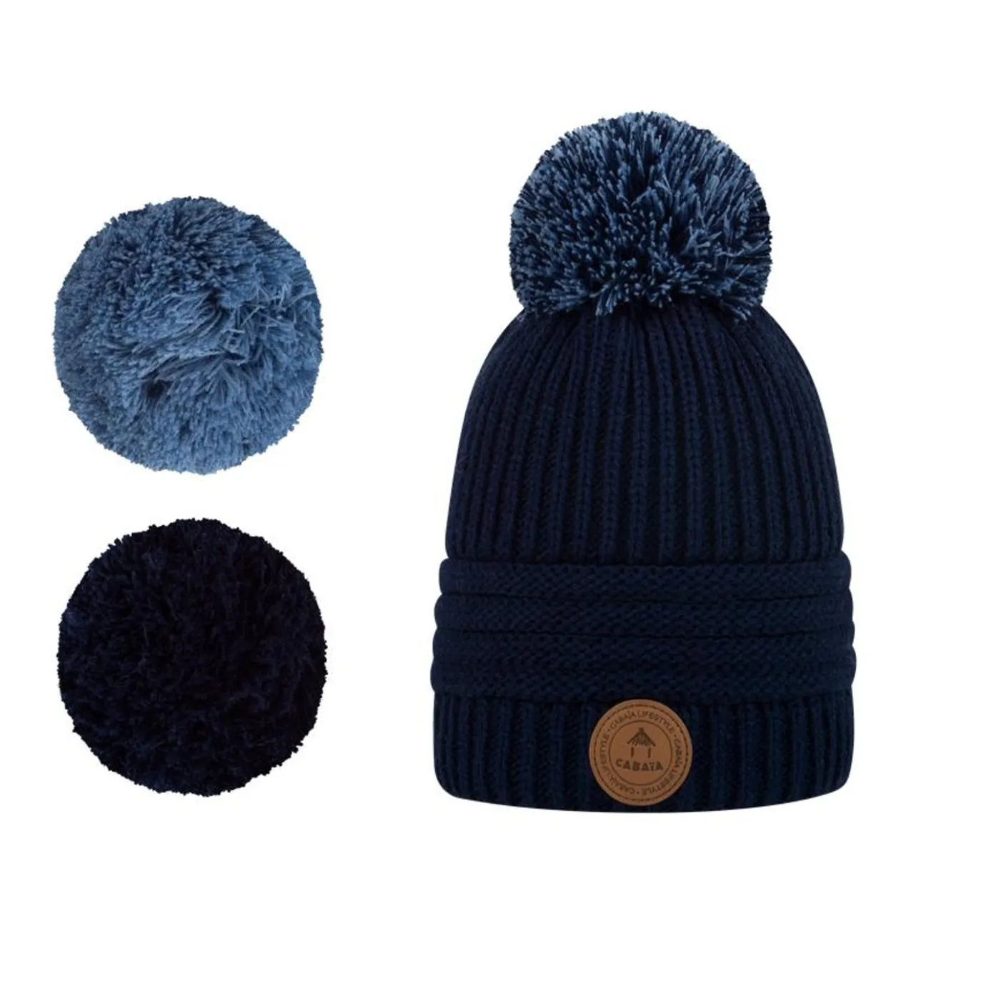 Kids Beanies | Cabaïa Virgin Mary Polar Navy