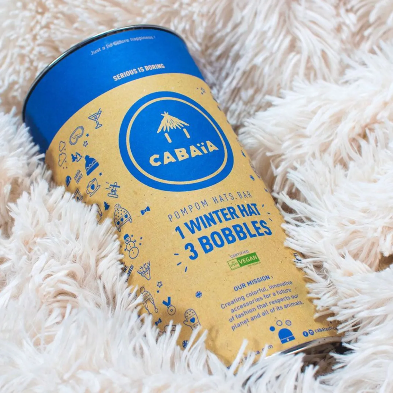 Polar Lined Beanies | Cabaïa Y Gin Polar Cream